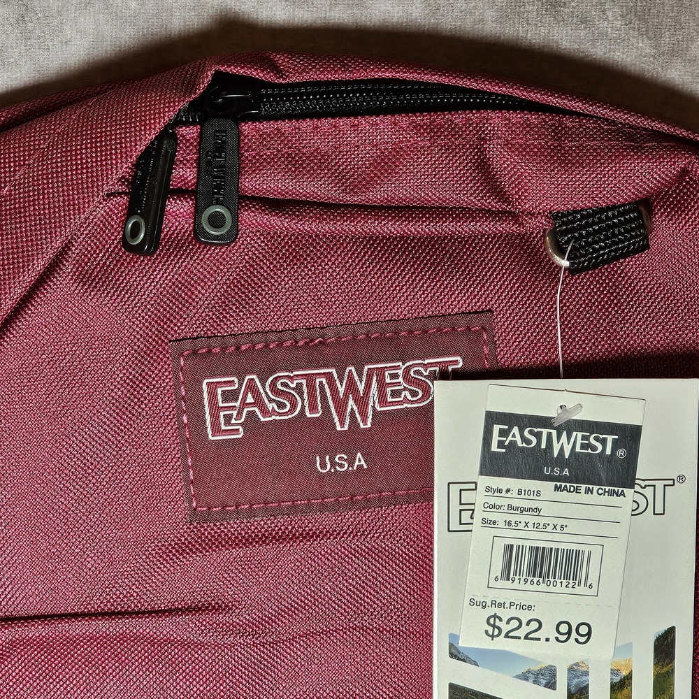 Red Backpack - Picture 3 of 3